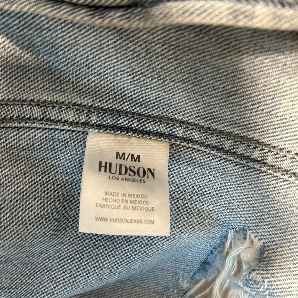 Women’s Hudson Jean Jacket Size Medium Layers Outerwear Denim Rodeo Western - Picture 6 of 9